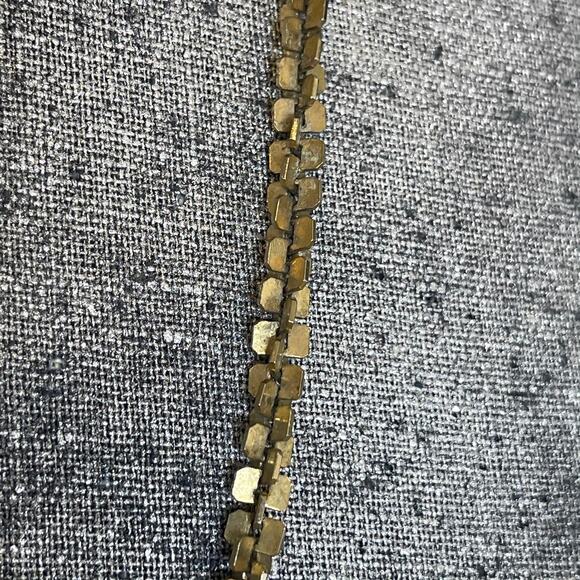 vintage long gold chain necklace 28" Park Lane Signed retro gold TONE - Picture 3 of 10